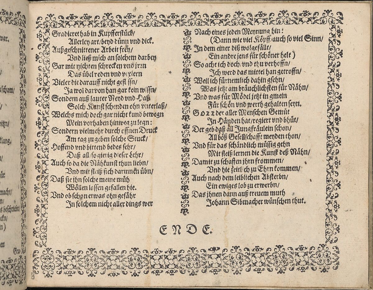 Newes Modelbuch in Kupffer  (Page 8r), Johann Sibmacher (German, active 1590–1611), Woodcut 