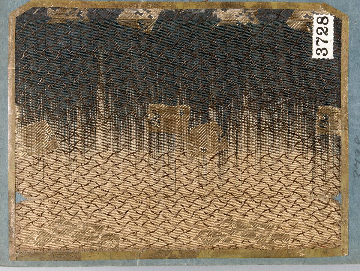 Textile Sample from Sample Book, Silk, Japan 