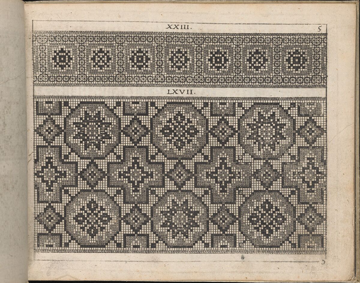 Newes Modelbuch in Kupffer  (Page 14r), Johann Sibmacher (German, active 1590–1611), Etching 