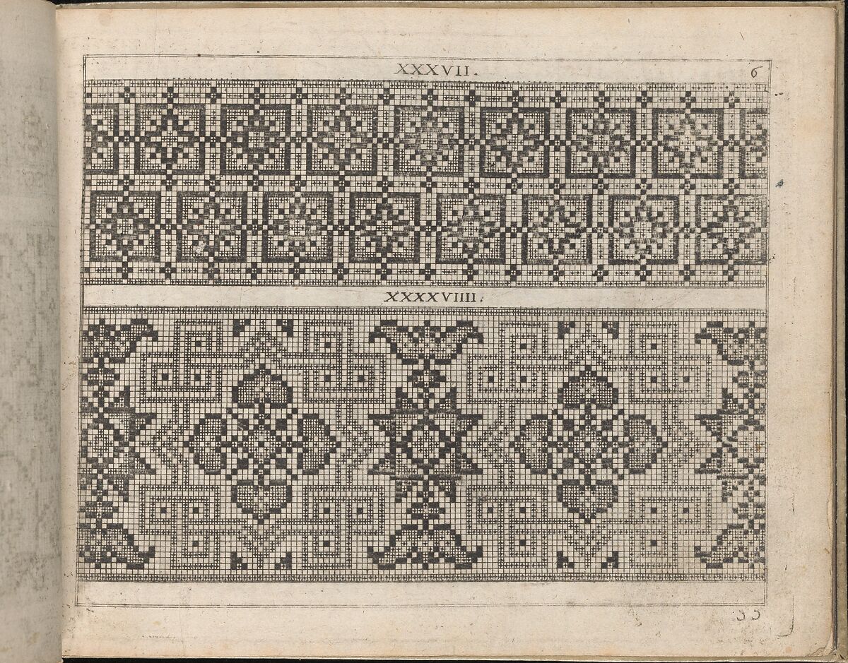 Newes Modelbuch in Kupffer  (Page 15r), Johann Sibmacher (German, active 1590–1611), Etching 