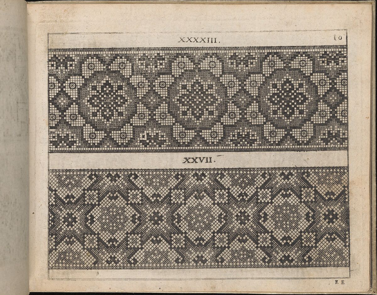 Newes Modelbuch in Kupffer  (Page 19r), Johann Sibmacher (German, active 1590–1611), Etching 