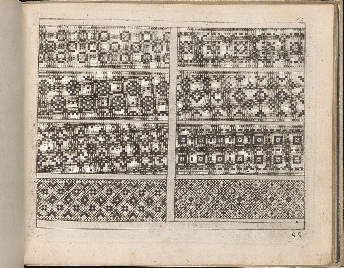 Newes Modelbuch in Kupffer  (Page 40r), Johann Sibmacher (German, active 1590–1611), Etching 