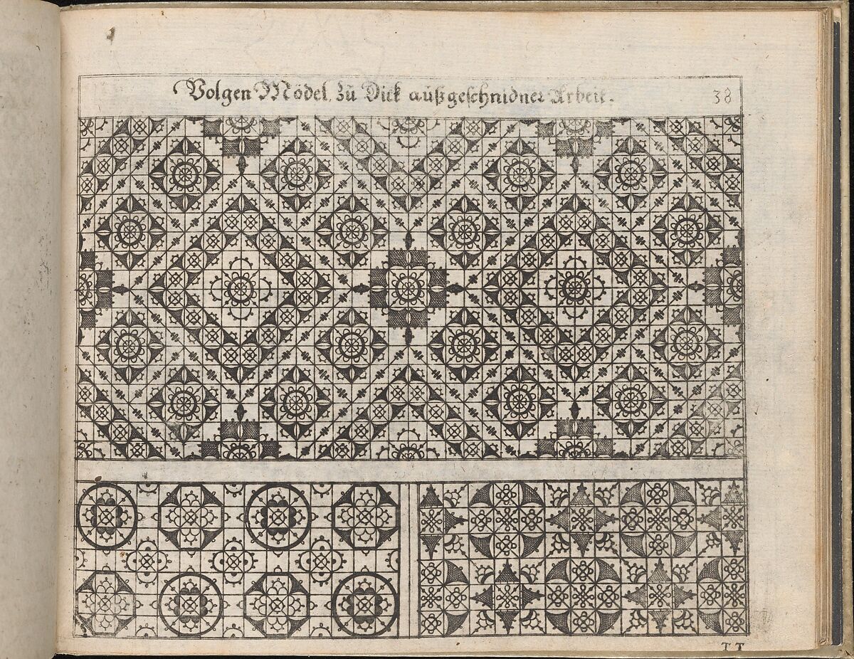 Newes Modelbuch in Kupffer  (Page 46r), Johann Sibmacher (German, active 1590–1611), Etching 
