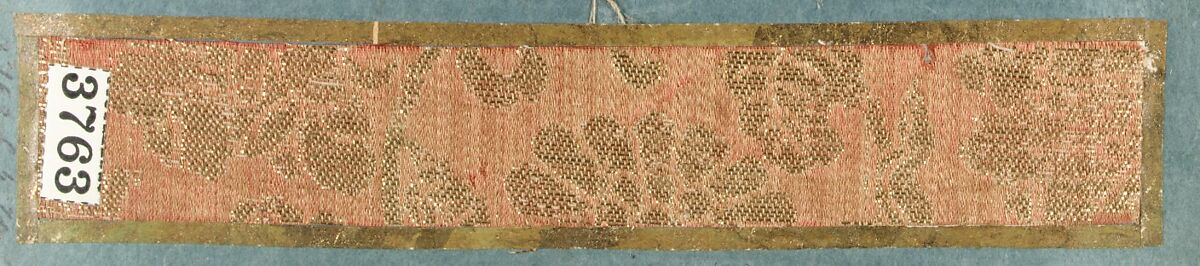 Textile Sample from Sample Book, Silk / Tapestry, Japan 