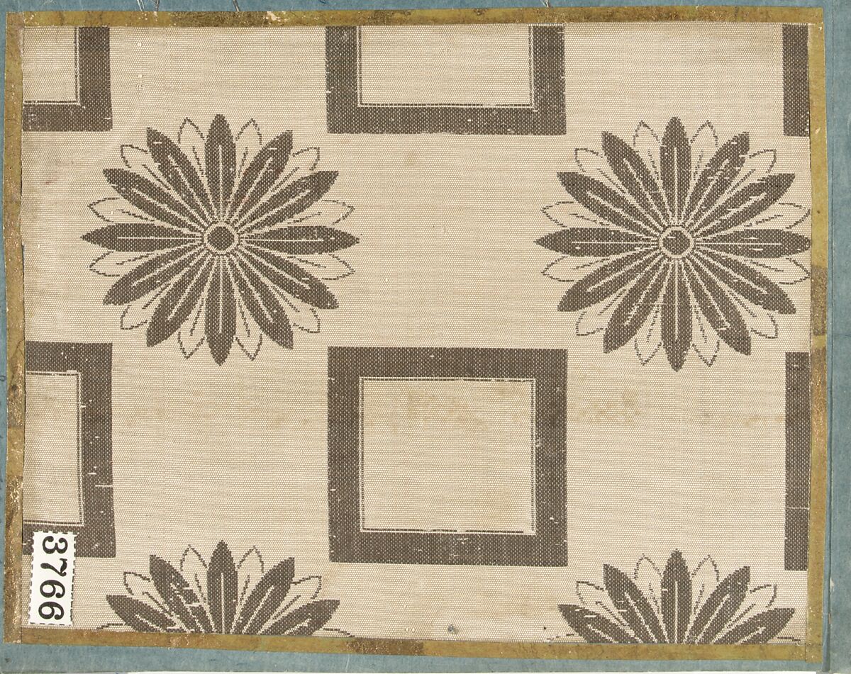 Textile Sample from Sample Book, Silk / Tapestry, Japan 