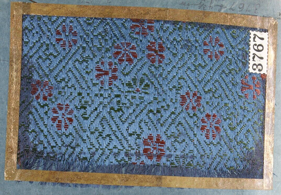 Textile Sample from Sample Book, Silk / Tapestry, Japan 