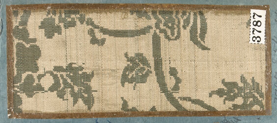 Textile Sample from Sample Book