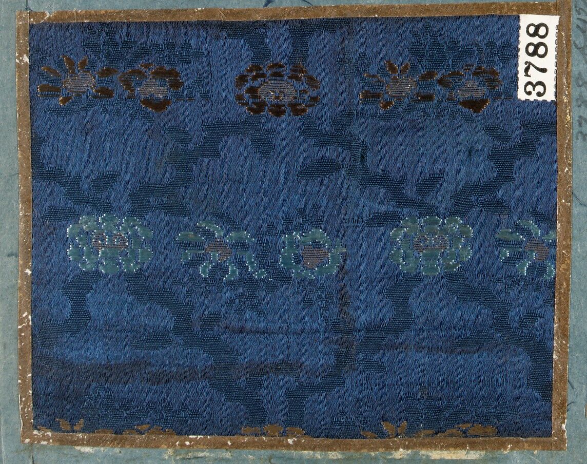 Textile Sample from Sample Book, Silk / Tapestry, Japan 