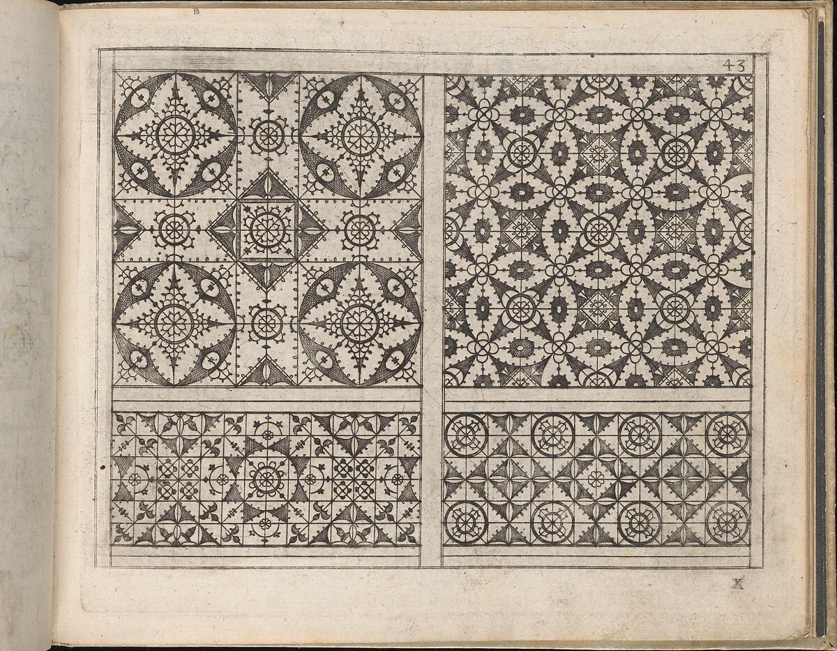 Newes Modelbuch in Kupffer  (Page 51r), Johann Sibmacher (German, active 1590–1611), Etching 