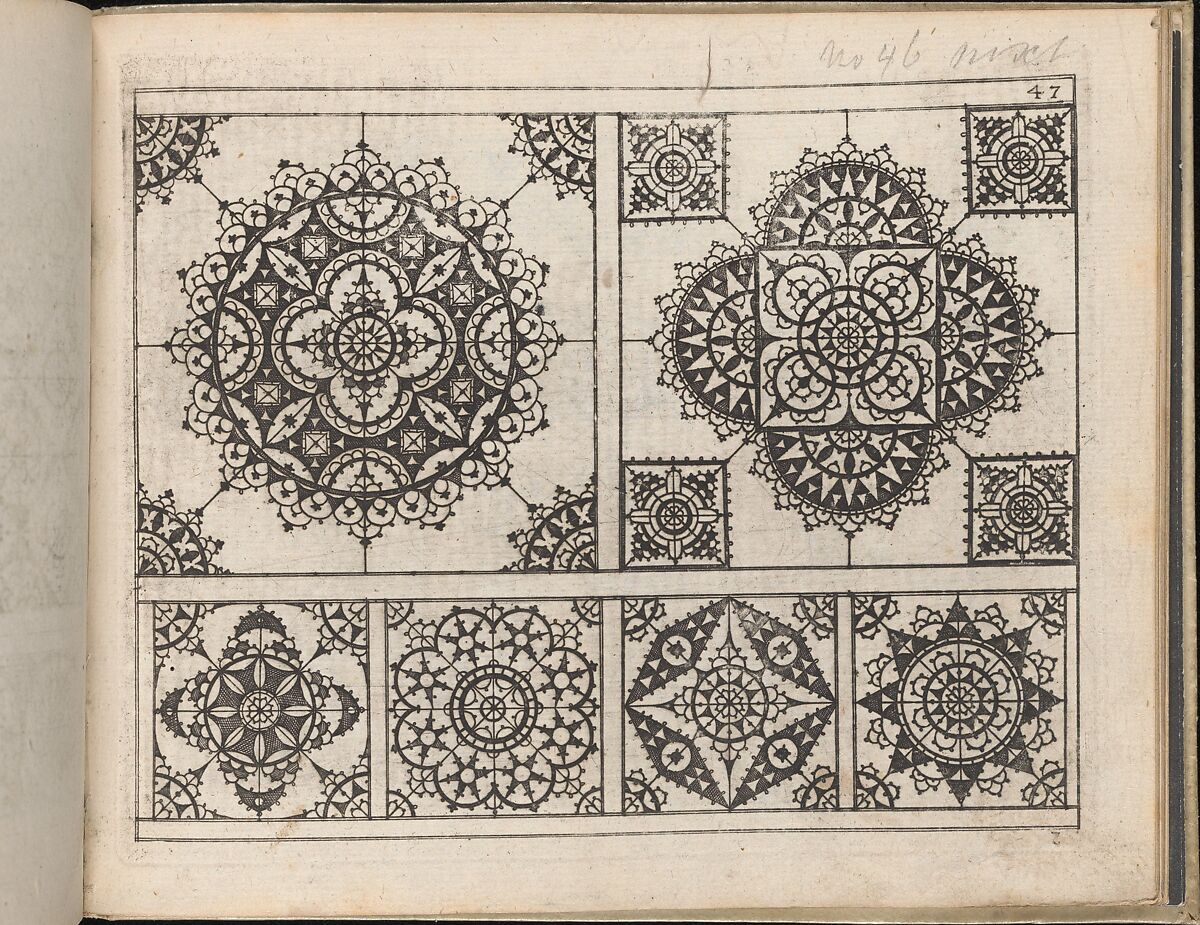 Newes Modelbuch in Kupffer  (Page 54r), Johann Sibmacher (German, active 1590–1611), Etching 