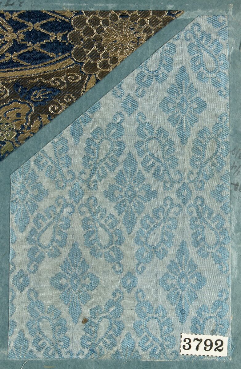 Textile Sample from Sample Book, Silk / Tapestry, Japan