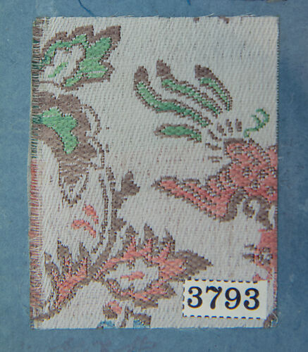 Textile Sample from Sample Book