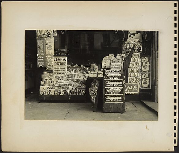 [Newsstand, New York City]