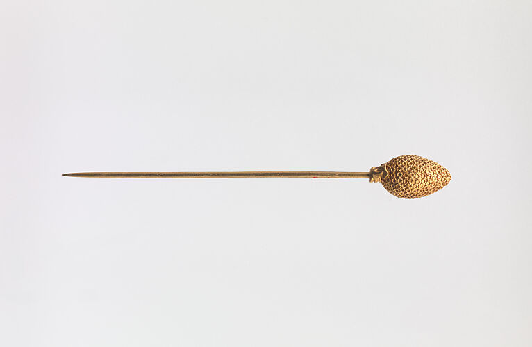 Archeological-revival cravat pin