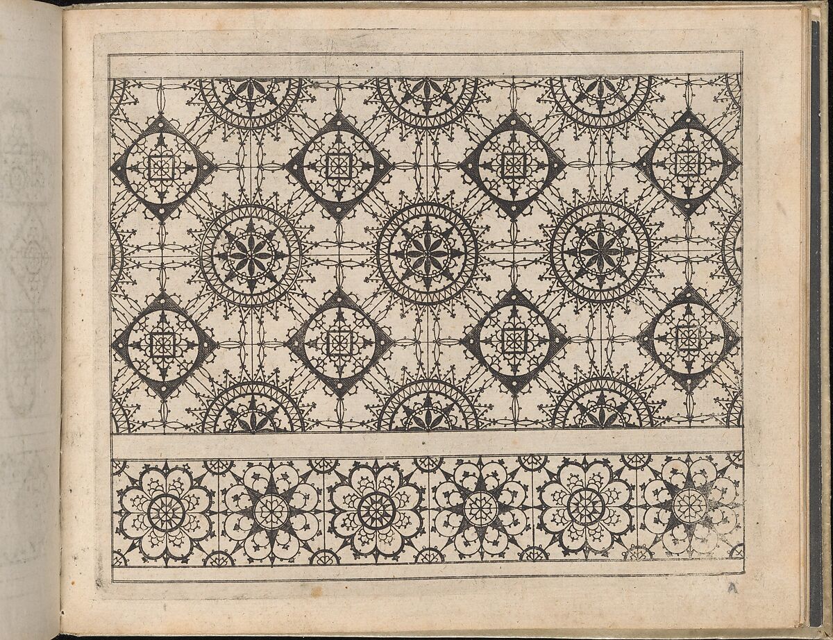 Newes Modelbuch in Kupffer  (Page 57r), Johann Sibmacher (German, active 1590–1611), Etching 
