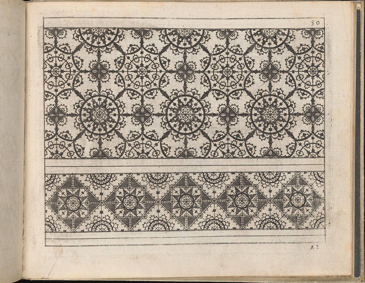 Newes Modelbuch in Kupffer  (Page 58r), Johann Sibmacher (German, active 1590–1611), Etching 