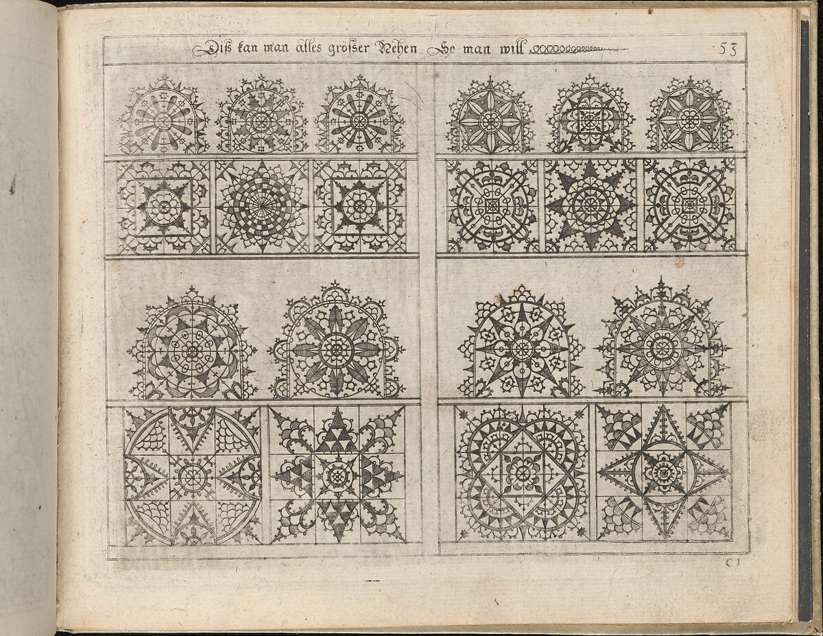 Newes Modelbuch in Kupffer  (Page 61r), Johann Sibmacher (German, active 1590–1611), Etching 