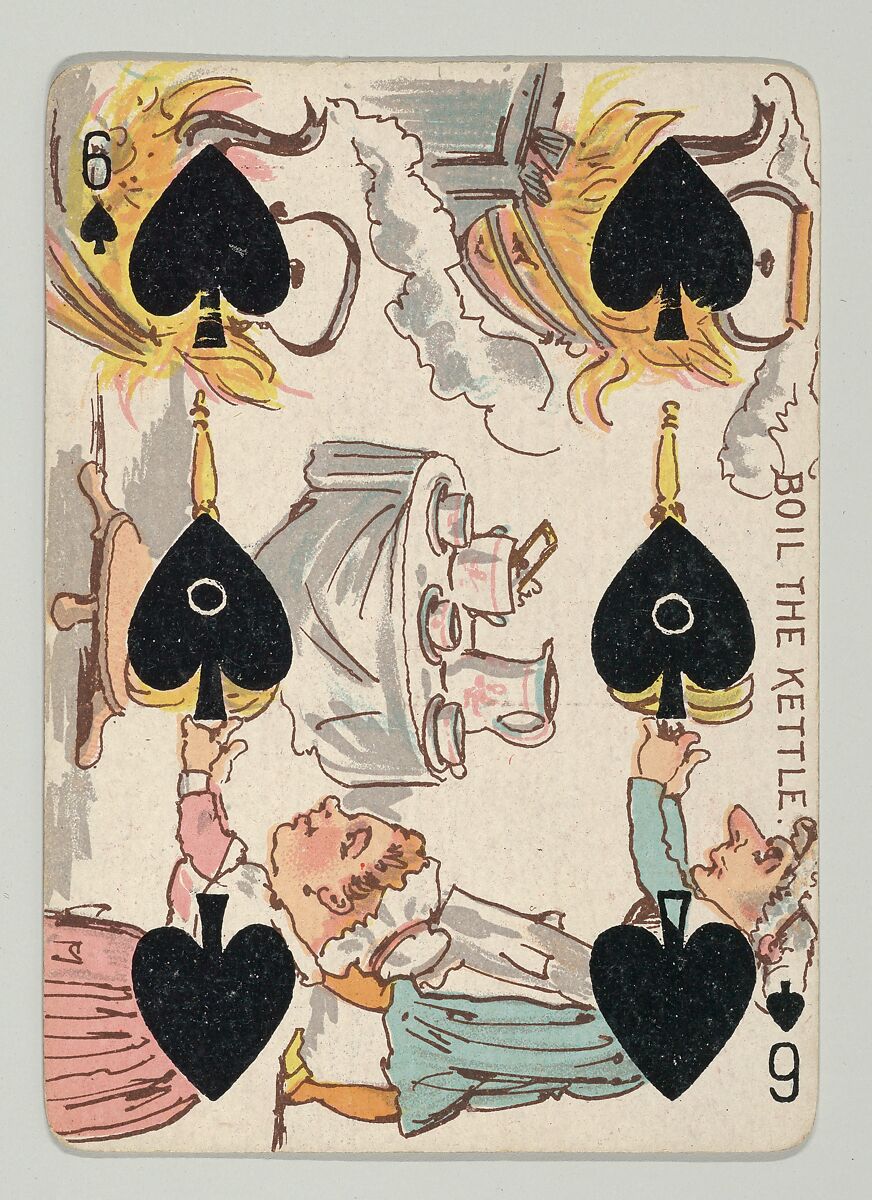 Harlequin Series 2, a set of playing cards issued as premiums by Kinney Brothers Tobacco, Kinney Brothers Tobacco Company, Commercial color lithographs