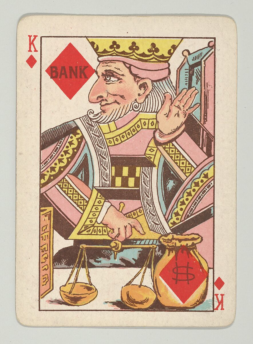 Harlequin Series 2, a set of playing cards issued as premiums by Kinney Brothers Tobacco, Kinney Brothers Tobacco Company, Commercial color lithographs