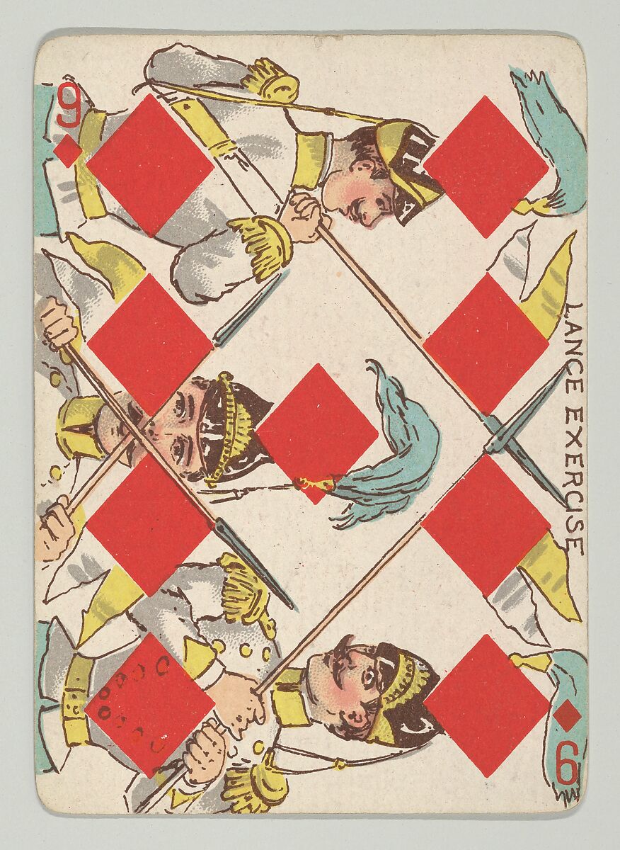 Harlequin Series 2, a set of playing cards issued as premiums by Kinney Brothers Tobacco, Kinney Brothers Tobacco Company, Commercial color lithographs