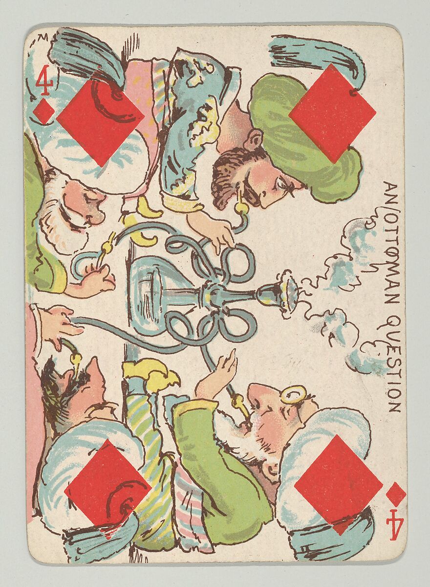 Harlequin Series 2, a set of playing cards issued as premiums by Kinney Brothers Tobacco, Kinney Brothers Tobacco Company, Commercial color lithographs