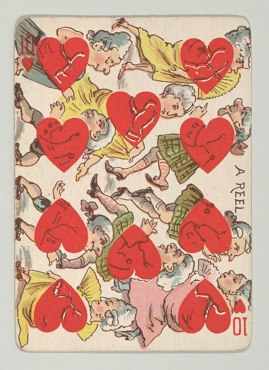 Harlequin Series 2, a set of playing cards issued as premiums by Kinney Brothers Tobacco, Kinney Brothers Tobacco Company, Commercial color lithographs