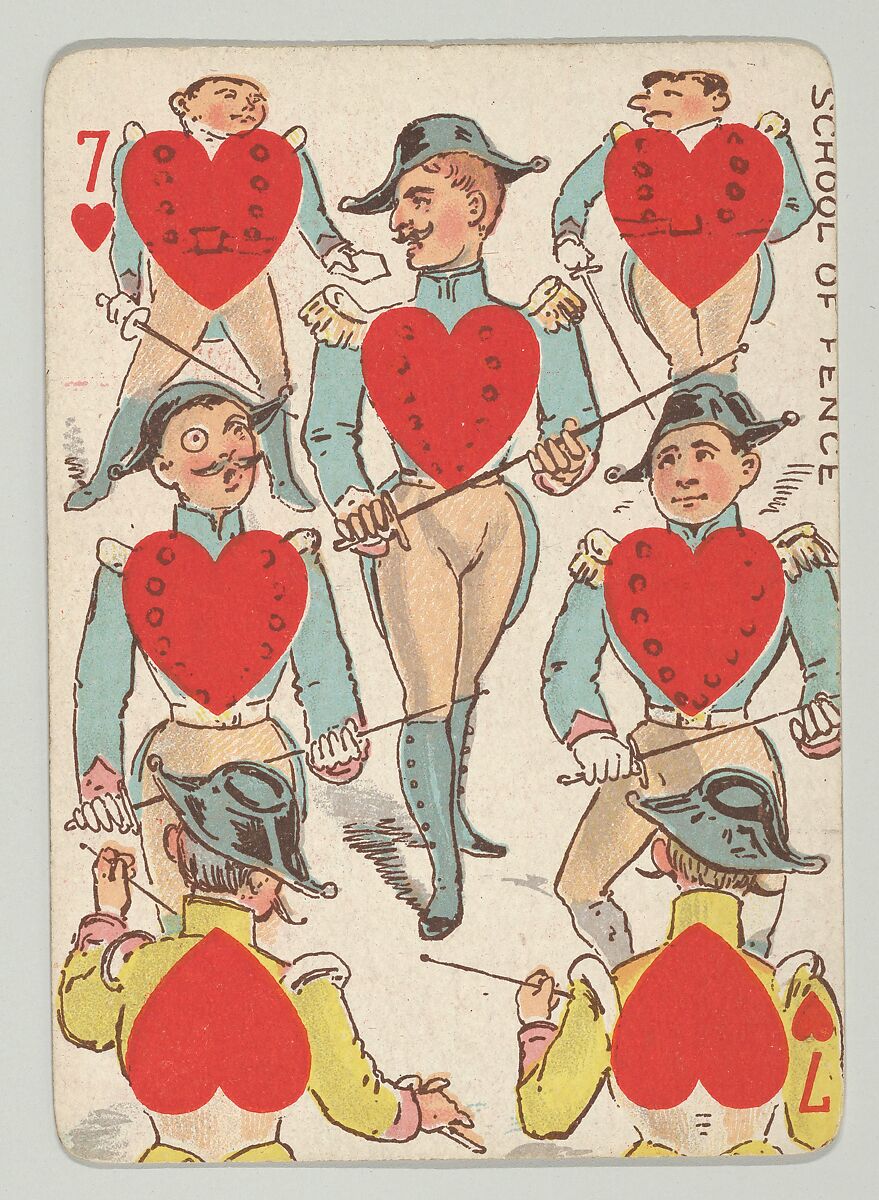 Harlequin Series 2, a set of playing cards issued as premiums by Kinney Brothers Tobacco, Kinney Brothers Tobacco Company, Commercial color lithographs