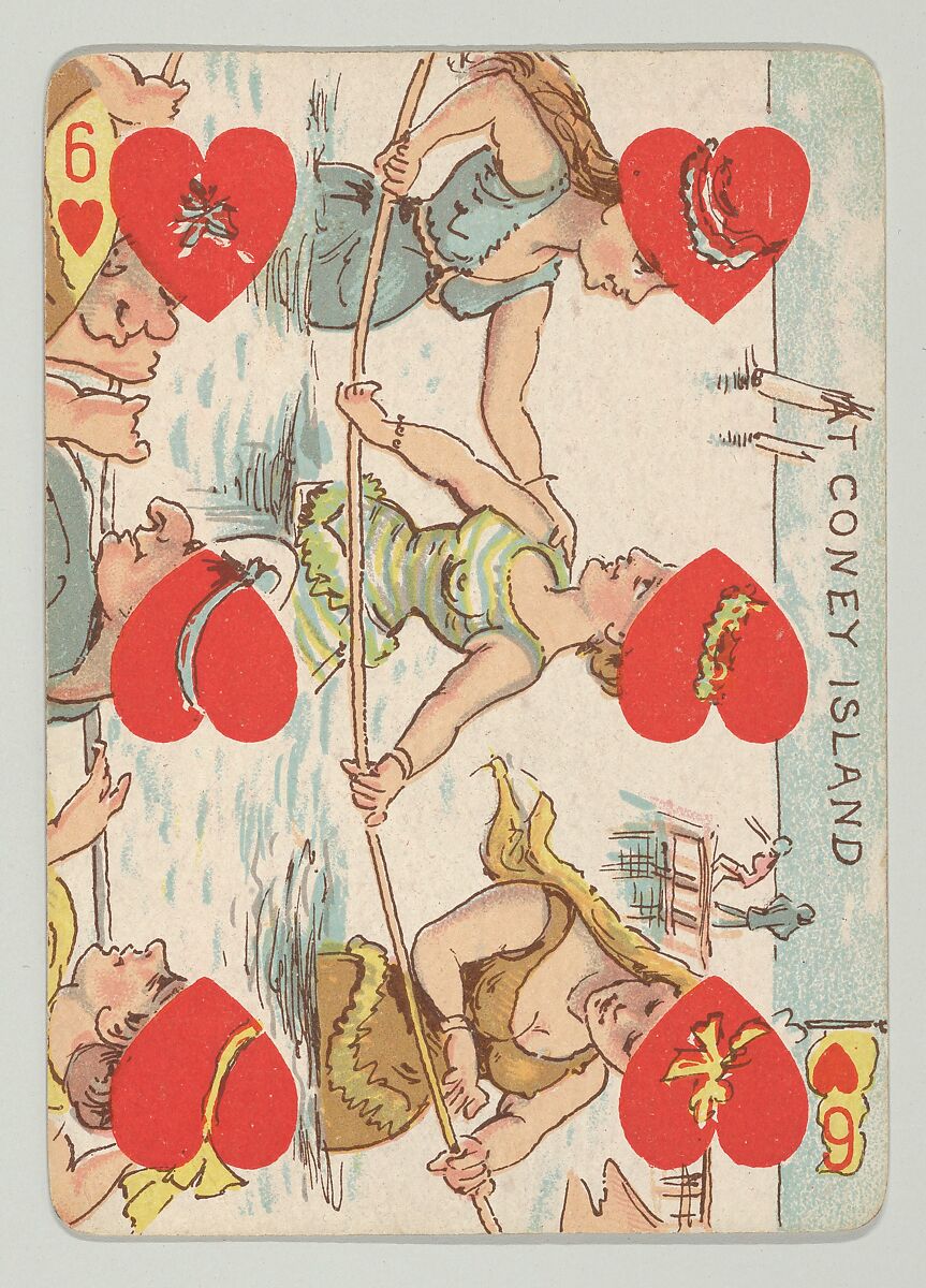 Harlequin Series 2, a set of playing cards issued as premiums by Kinney Brothers Tobacco, Kinney Brothers Tobacco Company, Commercial color lithographs