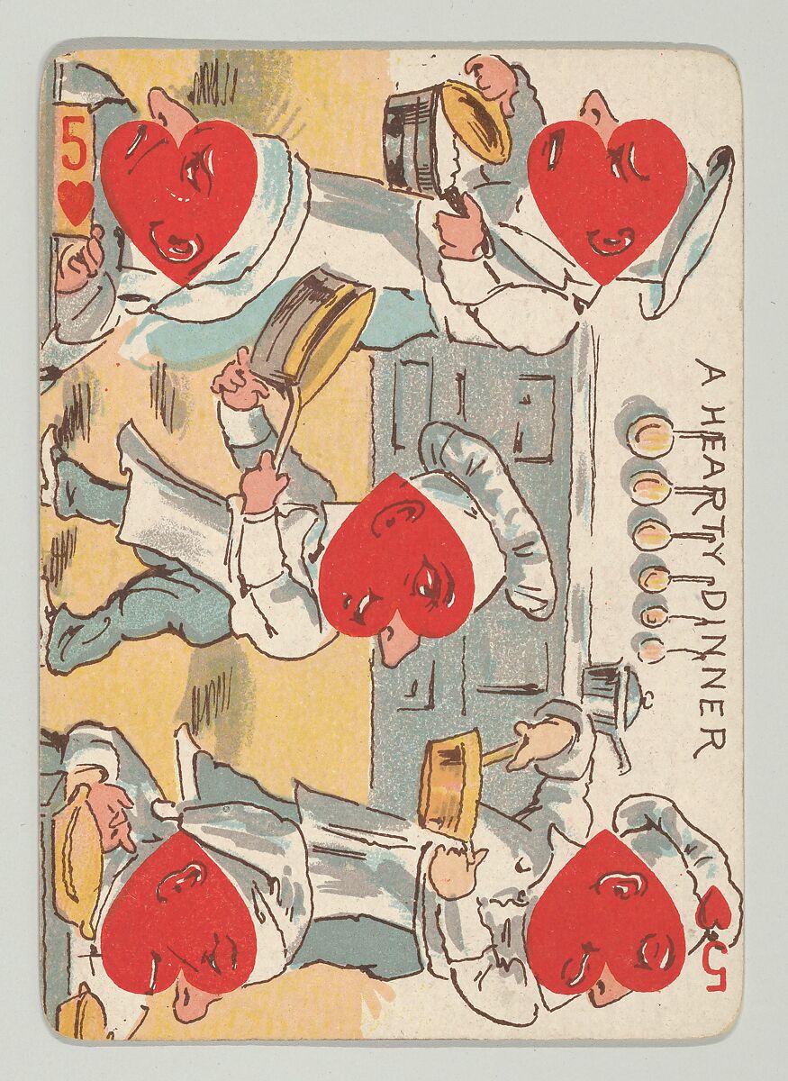 Harlequin Series 2, a set of playing cards issued as premiums by Kinney Brothers Tobacco, Kinney Brothers Tobacco Company, Commercial color lithographs