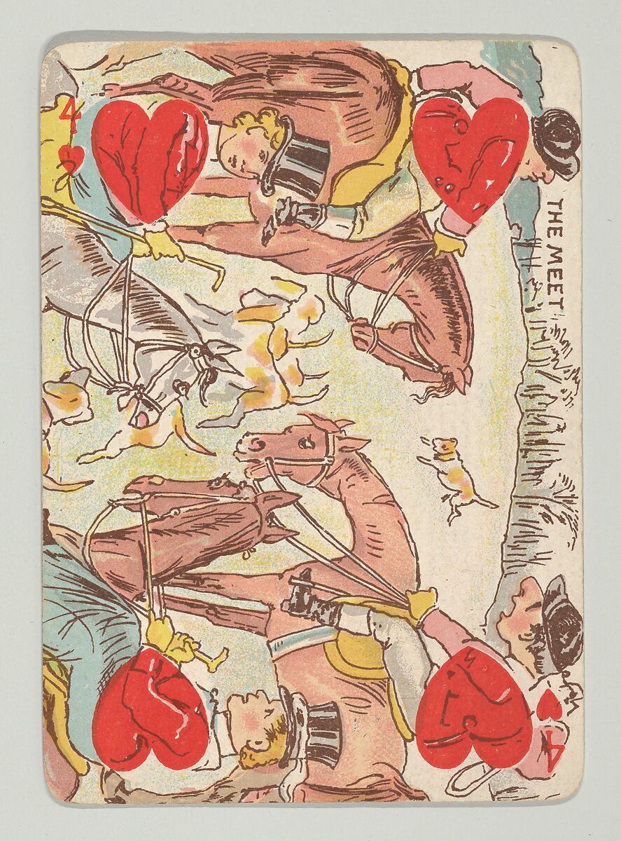 Harlequin Series 2, a set of playing cards issued as premiums by Kinney Brothers Tobacco, Kinney Brothers Tobacco Company, Commercial color lithographs