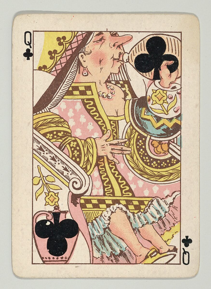 Harlequin Series 2, a set of playing cards issued as premiums by Kinney Brothers Tobacco, Kinney Brothers Tobacco Company, Commercial color lithographs