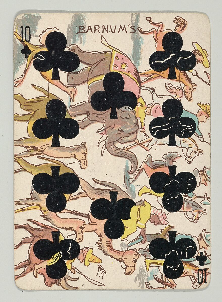 Harlequin Series 2, a set of playing cards issued as premiums by Kinney Brothers Tobacco, Kinney Brothers Tobacco Company, Commercial color lithographs