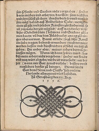 New Modelbüch allen Nägerin u. Sydenstickern (dedicatory page, 2v)