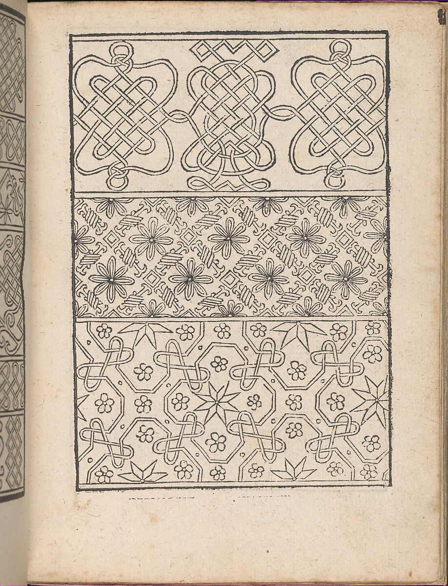 New Modelbüch allen Nägerin u. Sydenstickern (Page 4r), Hans Hoffman (German, active Strasbourg, 1556), Woodcut 