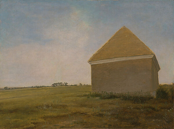 Newmarket Heath, with a Rubbing-down House, George Stubbs (British, Liverpool 1724–1806 London), Oil on canvas 