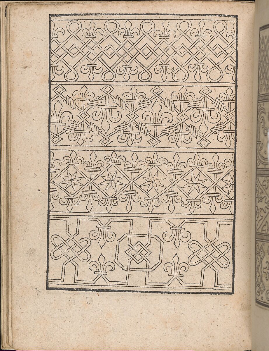New Modelbüch allen Nägerin u. Sydenstickern (Page 11v), Hans Hoffman (German, active Strasbourg, 1556), Woodcut 