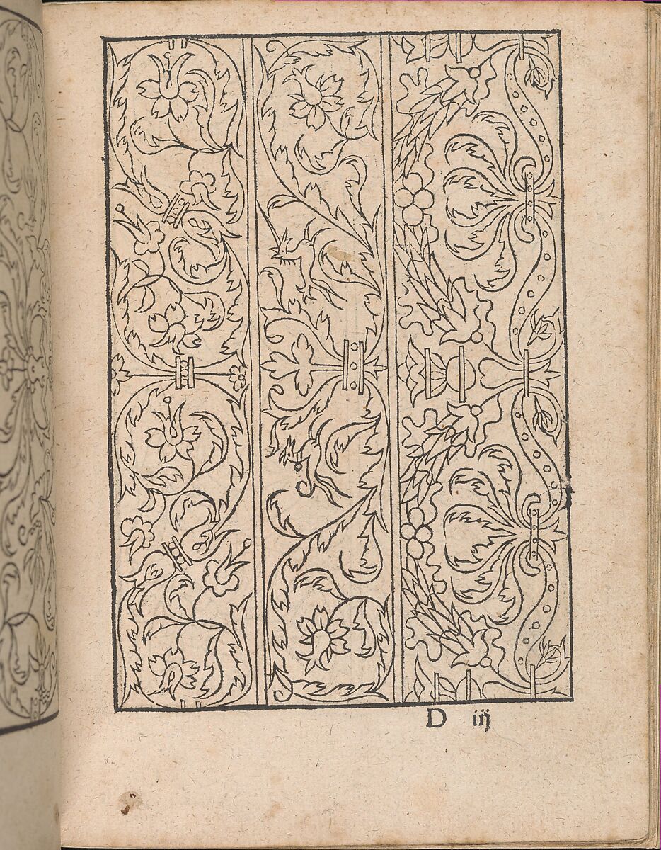 New Modelbüch allen Nägerin u. Sydenstickern (Page 15r), Hans Hoffman (German, active Strasbourg, 1556), Woodcut 