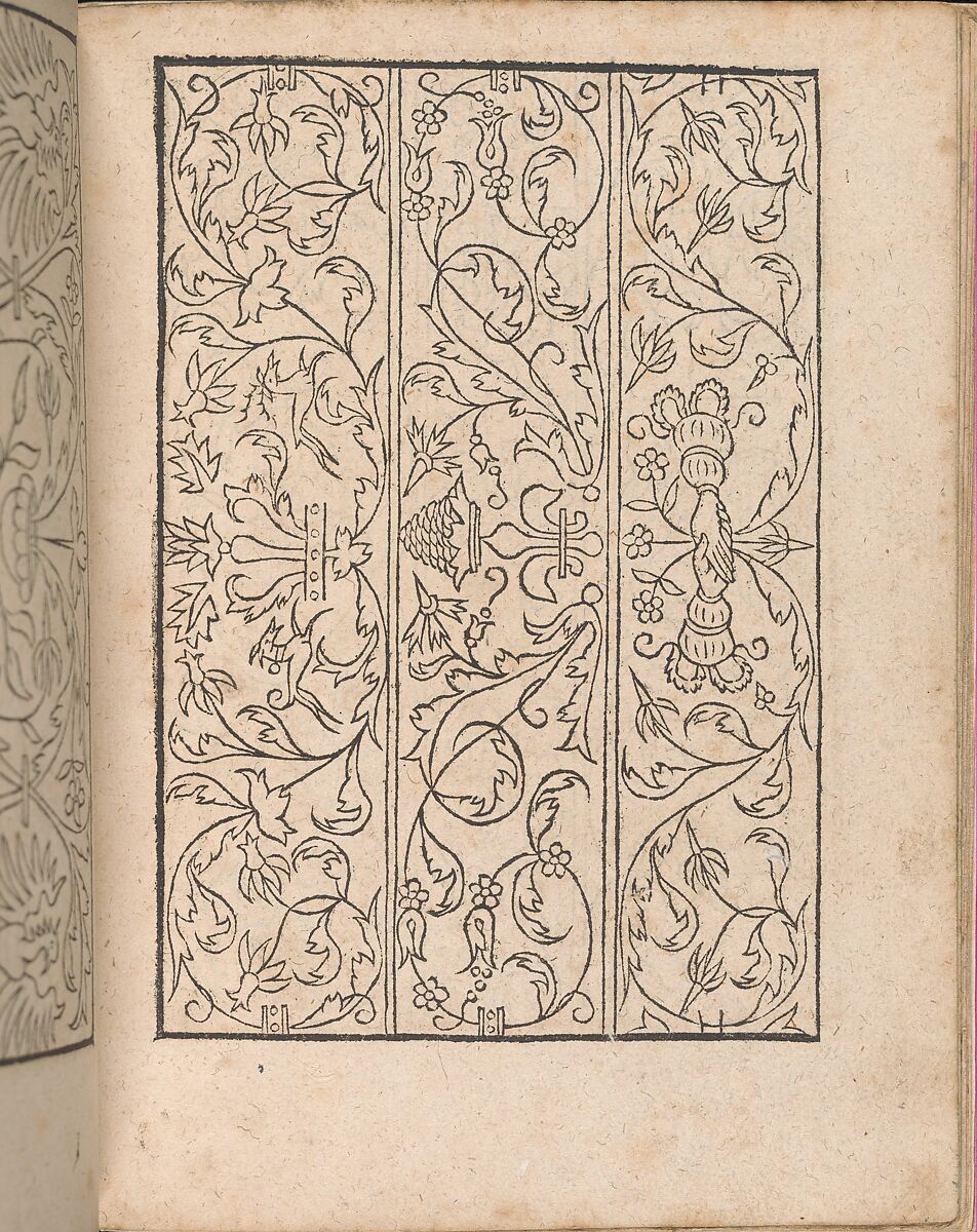 New Modelbüch allen Nägerin u. Sydenstickern (Page 16r), Hans Hoffman (German, active Strasbourg, 1556), Woodcut 