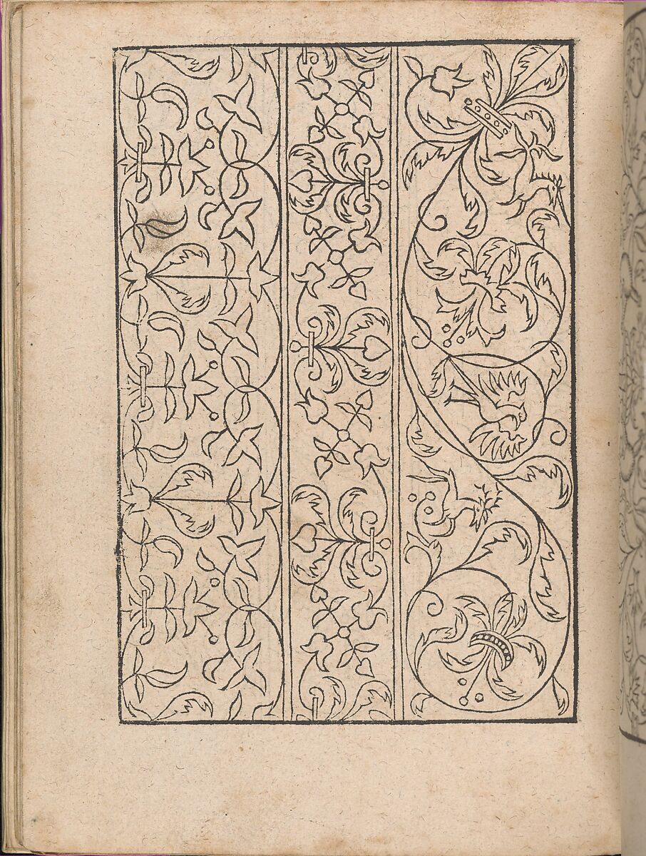 New Modelbüch allen Nägerin u. Sydenstickern (Page 16v), Hans Hoffman (German, active Strasbourg, 1556), Woodcut 