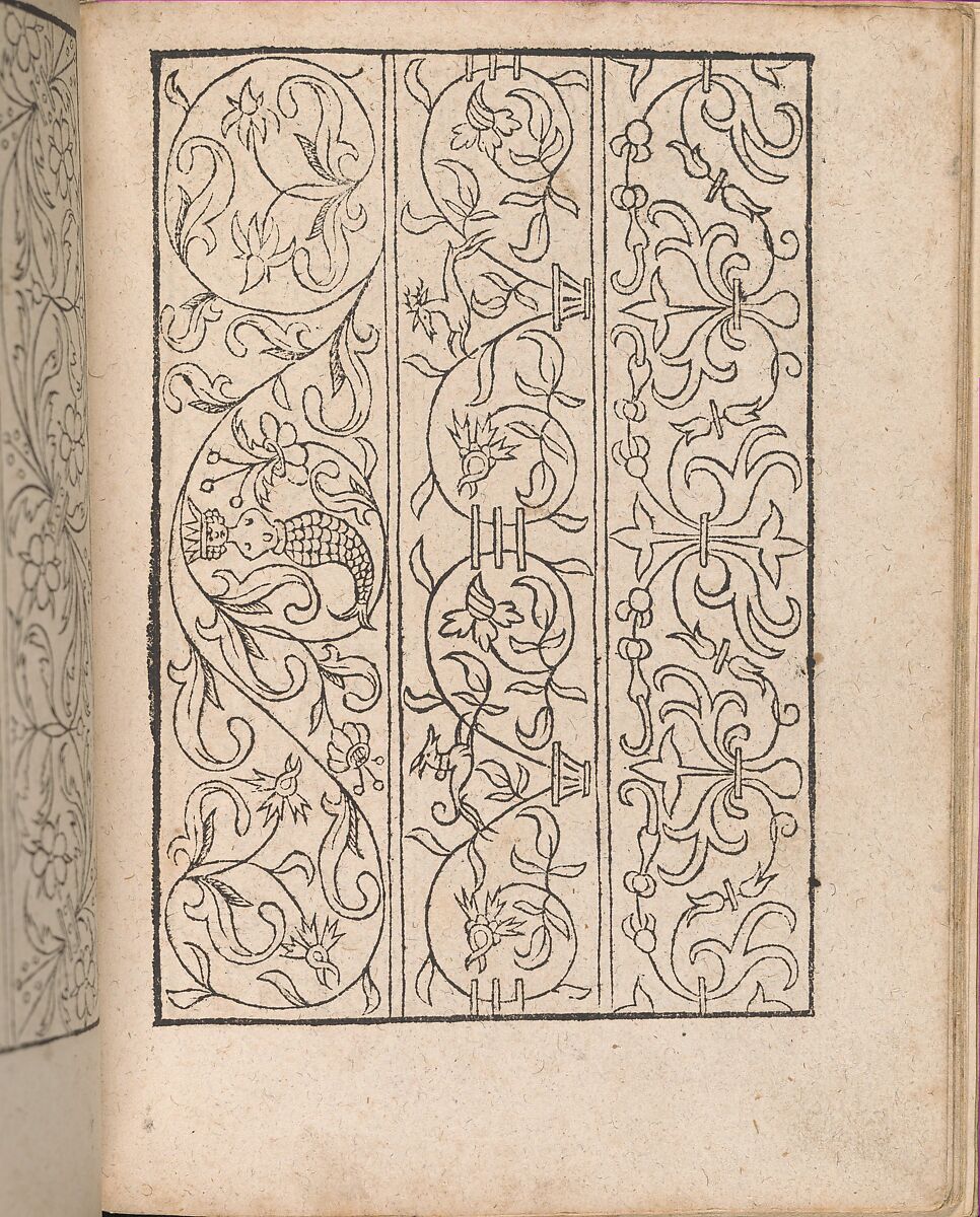 New Modelbüch allen Nägerin u. Sydenstickern (Page 20r), Hans Hoffman (German, active Strasbourg, 1556), Woodcut 
