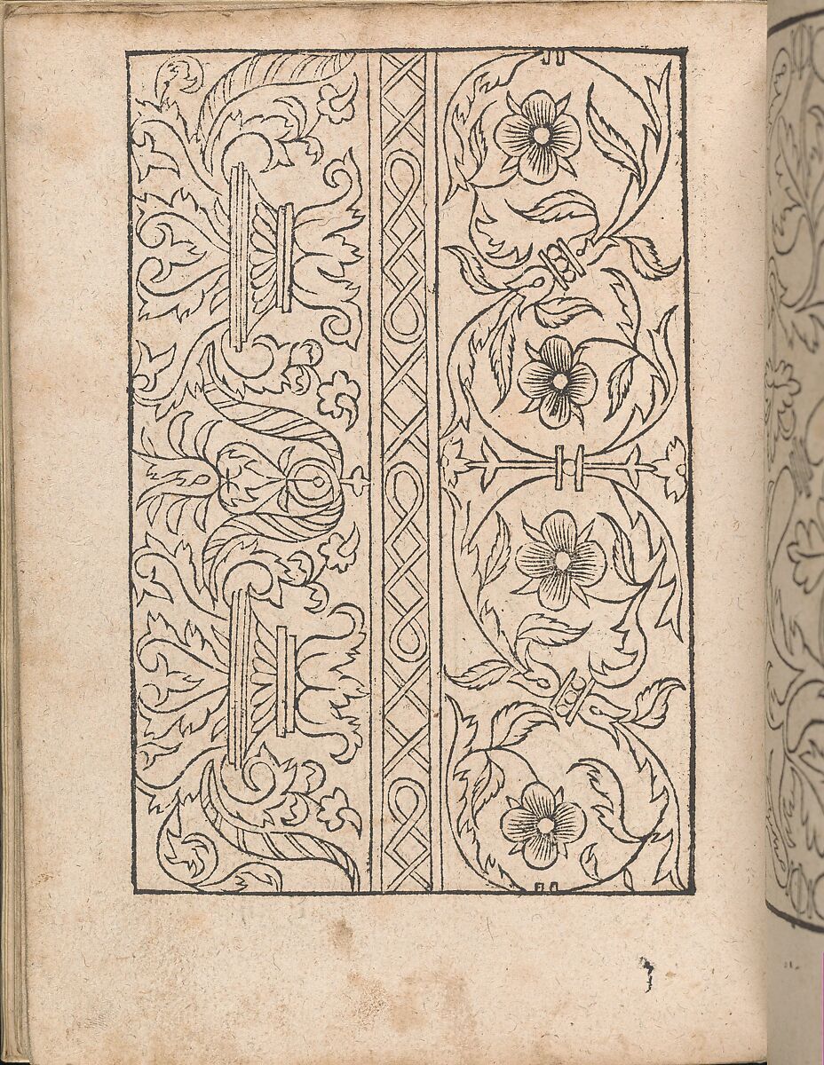 New Modelbüch allen Nägerin u. Sydenstickern (Page 23v), Hans Hoffman (German, active Strasbourg, 1556), Woodcut 