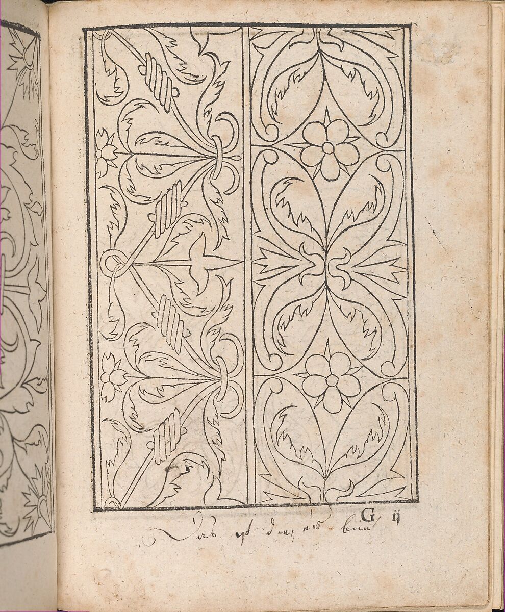 New Modelbüch allen Nägerin u. Sydenstickern (Page 26r), Hans Hoffman (German, active Strasbourg, 1556), Woodcut 