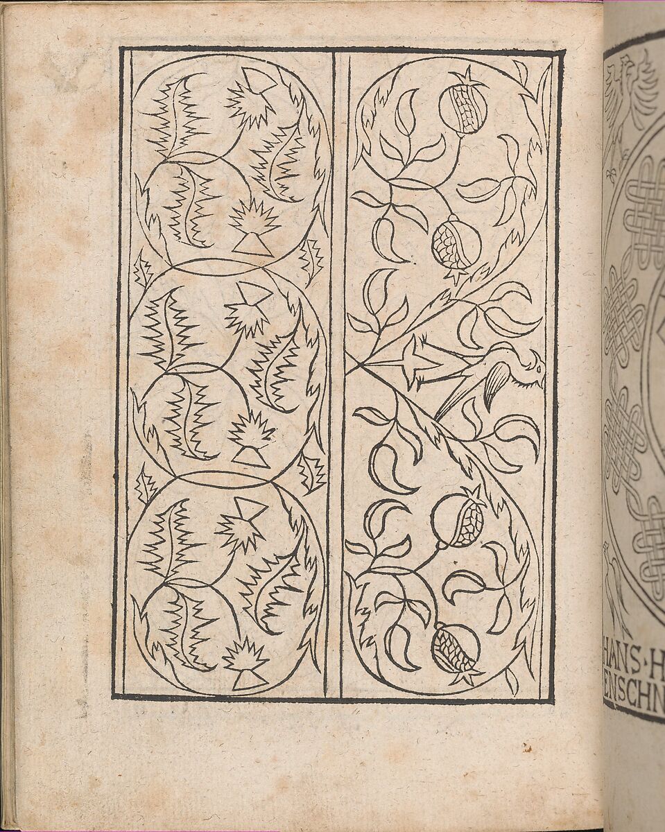New Modelbüch allen Nägerin u. Sydenstickern (Page 26v), Hans Hoffman (German, active Strasbourg, 1556), Woodcut 