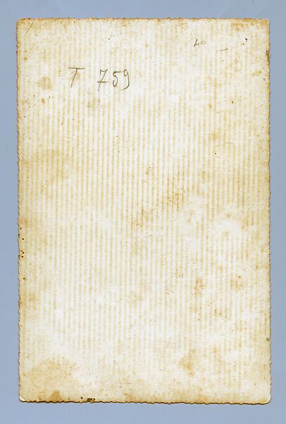 Seated Woman in a Portrait Studio, Senegalese photographer, Gelatin silver print