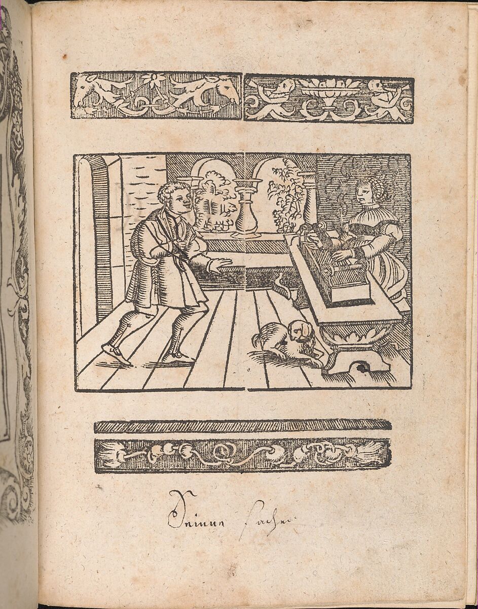 New Modelbüch allen Nägerin u. Sydenstickern (Page 28r), Hans Hoffman (German, active Strasbourg, 1556), Woodcut 