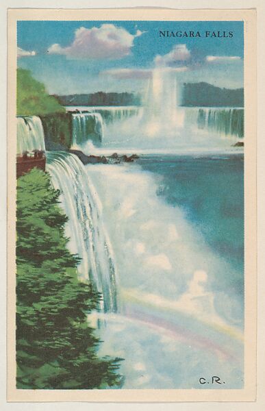 Niagara Falls, bakery card from the Nature's Splendor series (D39-7), issued by Bell Bakeries, Inc., Issued by Bell Bakeries, Inc., Commercial color lithograph 