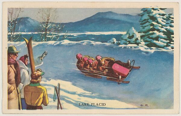 Lake Placid, bakery card from the Nature's Splendor series (D39-7), issued by Bell Bakeries, Inc., Issued by Bell Bakeries, Inc., Commercial color lithograph 