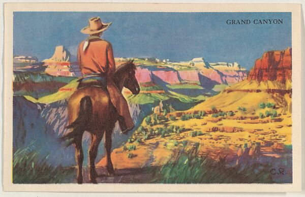 Grand Canyon, bakery card from the Nature's Splendor series (D39-7), issued by Bell Bakeries, Inc., Issued by Bell Bakeries, Inc., Commercial color lithograph 