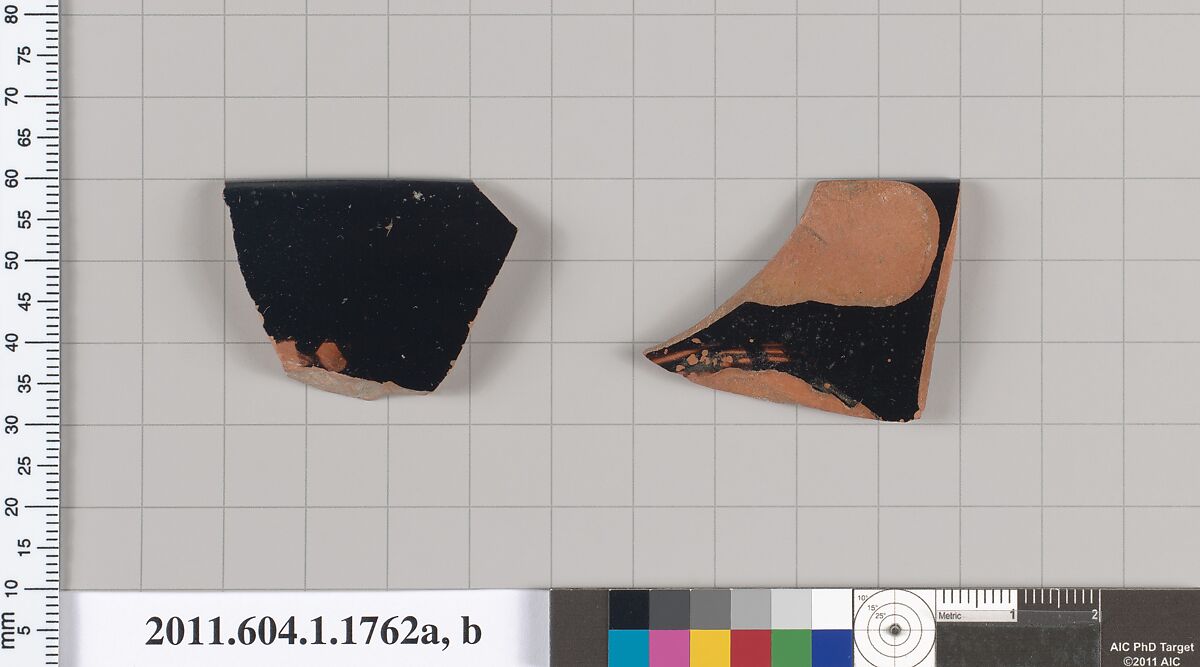 Terracotta rim fragments of kylikes(drinking cups) | Greek, Attic ...