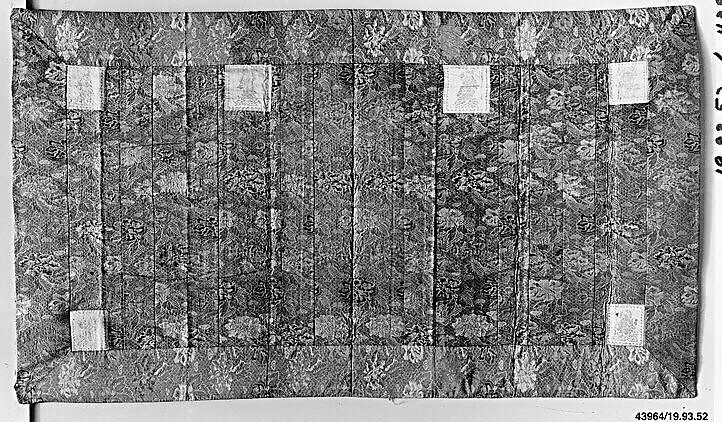 Priest's Robe (Shichijō), Silk, metallic thread, Japan 